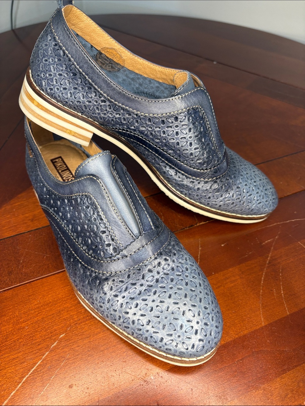 Leather Pikolinos Royal W3S slip-on oxfords - Size 36